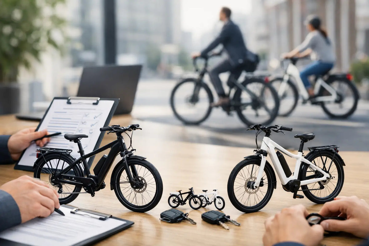 E-bike lease vergelijken voor jouw dagelijkse rit