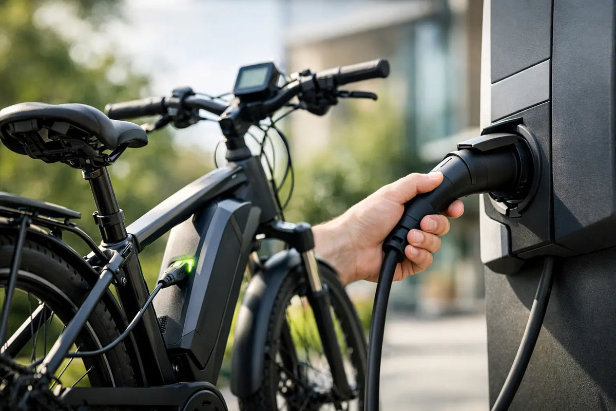 Elektrische fiets snel opladen zonder accustress