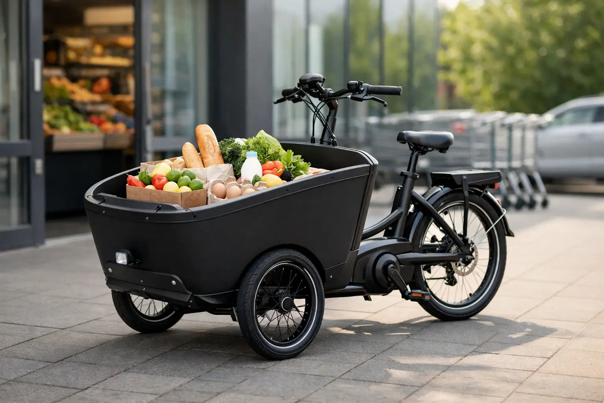 Elektrische bakfiets voor boodschappen kiezen