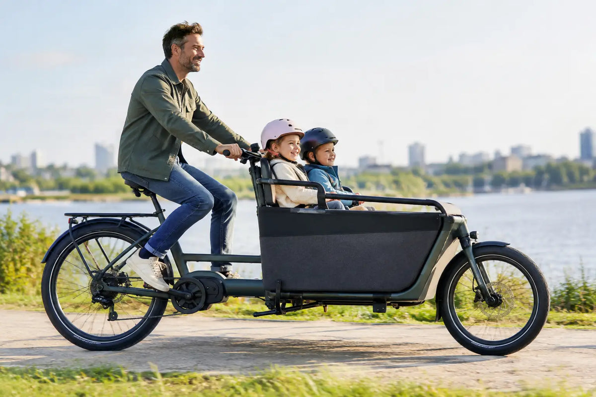 Kinderen veilig meenemen met een longtail