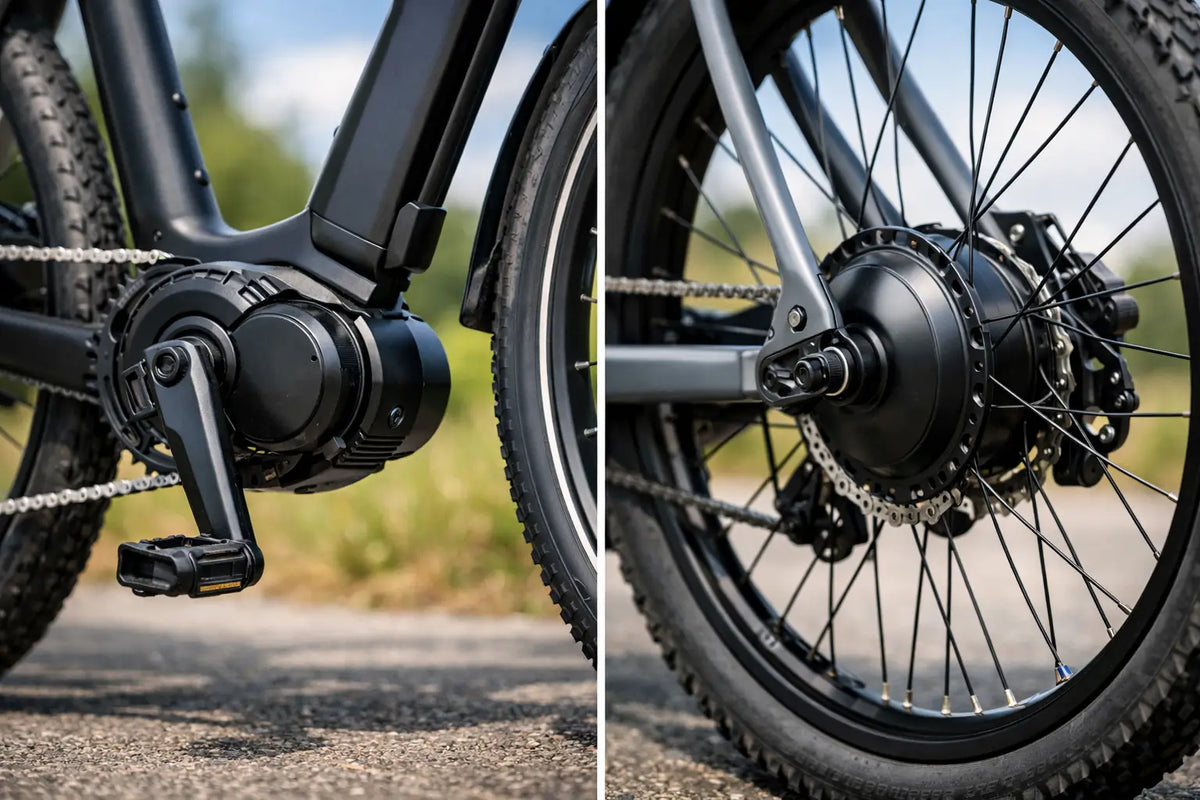 Middenmotor versus naafmotor e-bike kiezen